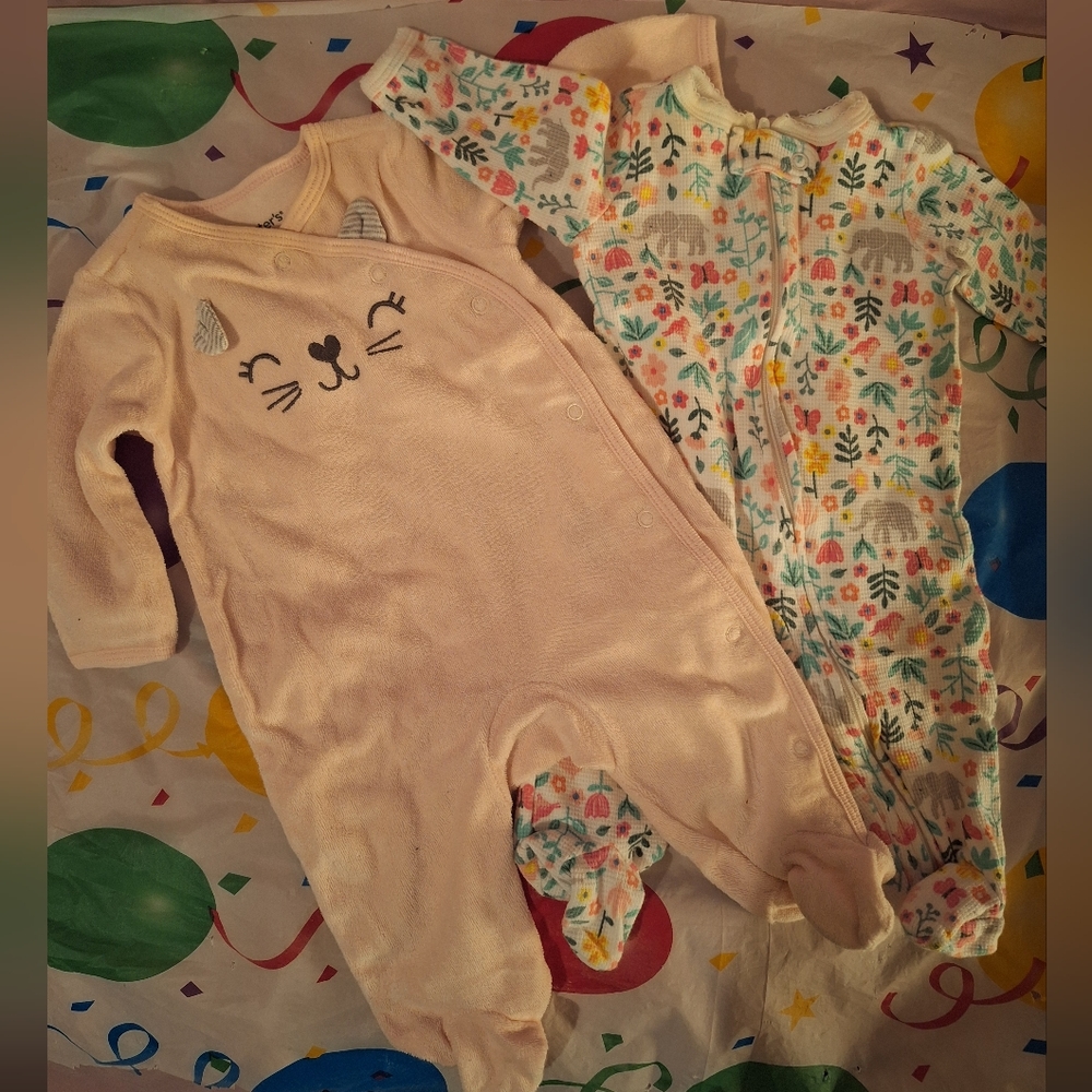 2 One Piece by Carter's,Size 3m